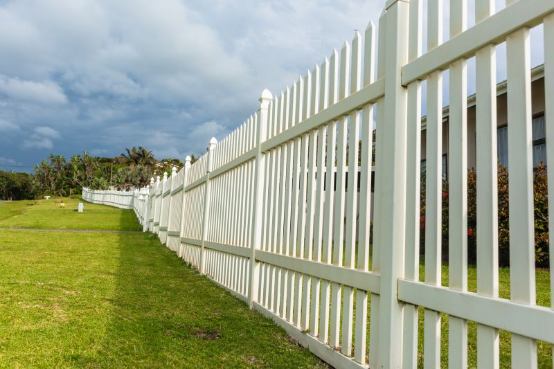 Picket Fence with Fresh Finish