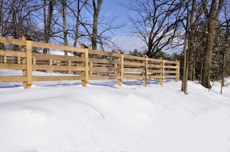 Fence Installation in Winter